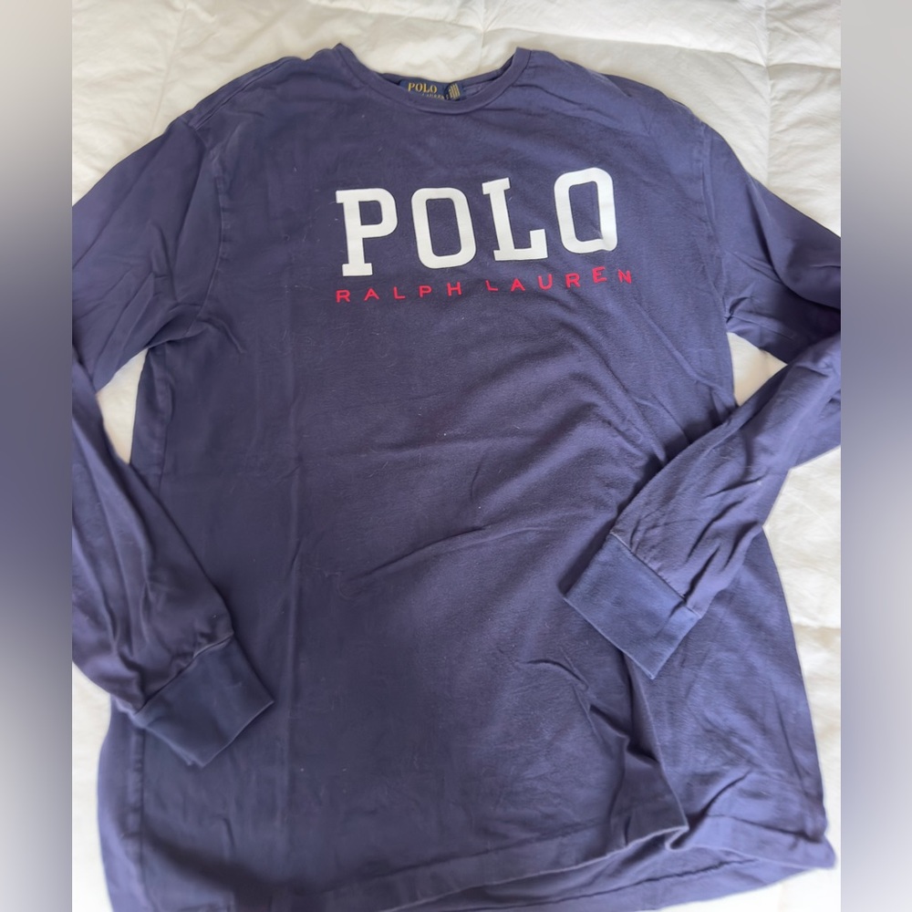 POLO Ralph Lauren Classic Fit Navy Shirt size small EXCELLENT condition.